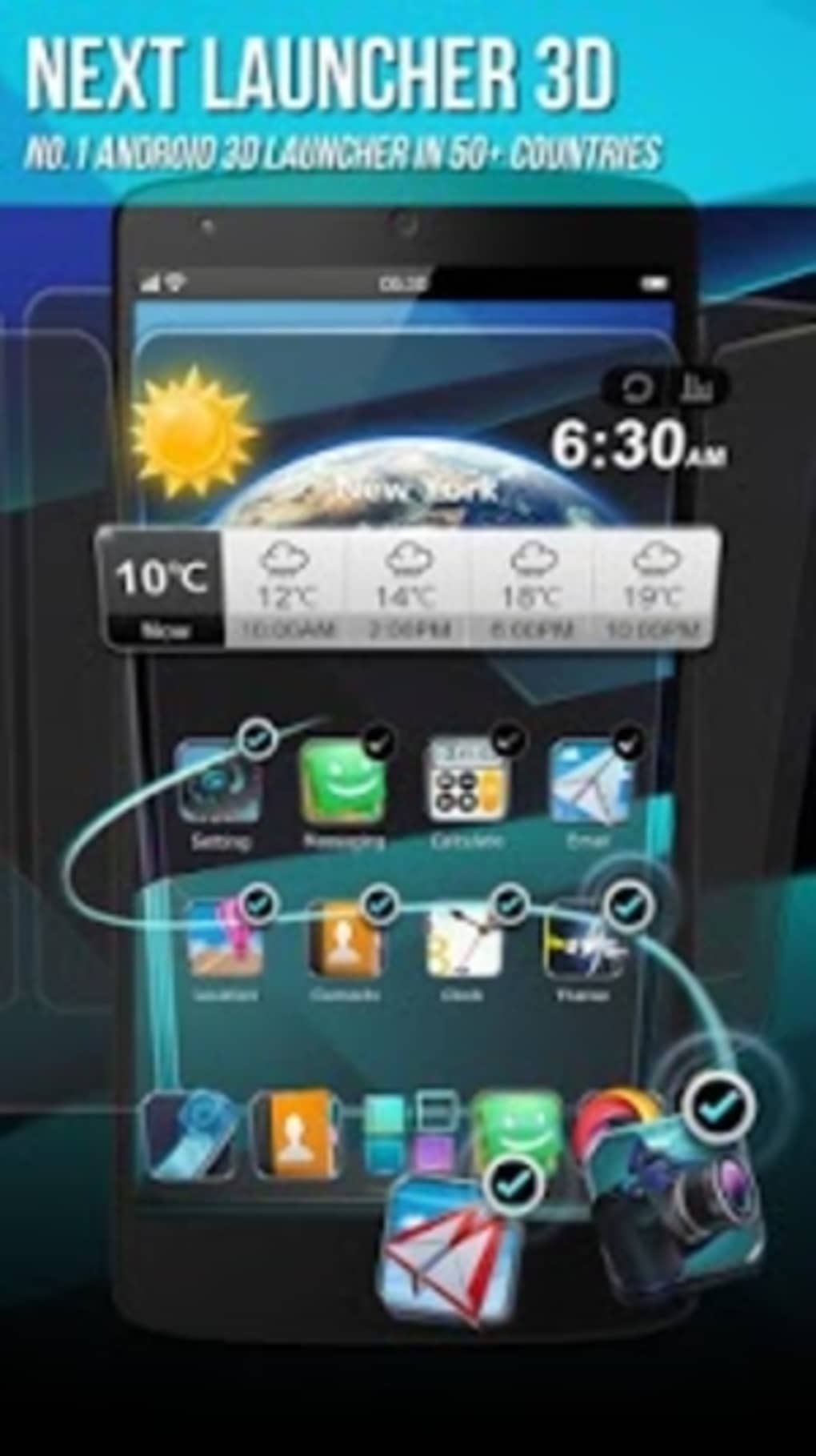 Next Launcher 3d Shell For Android Free Download